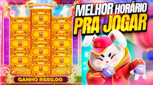 qual melhor horário para jogar fortune rabbit